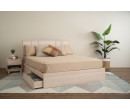 HARRINGTON QUEEN BED WITH STORAGE WITH 1900MM SIDE RAIL (FIT MATTRESS SIZE 1500X1900)