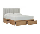 MOLA QUEEN BED WITH STORAGE 1900MM (BED PANEL) 102/3690 (PET FRIENDLY FABRIC)