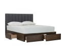 MOLA QUEEN BED WITH STORAGE 1900MM (BED PANEL) 109/3692 (PET FRIENDLY FABRIC)