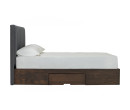 MOLA QUEEN BED WITH STORAGE 1900MM (BED PANEL) 109/3692 (PET FRIENDLY FABRIC)