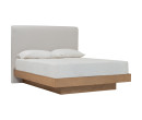 YUME QUEEN BED WITH 1900MM BED PANEL 102/3690 (PET FRIENDLY FABRIC)