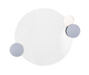 ZINNIA DIA460 MIRROR WITH IRON FRAME (#)