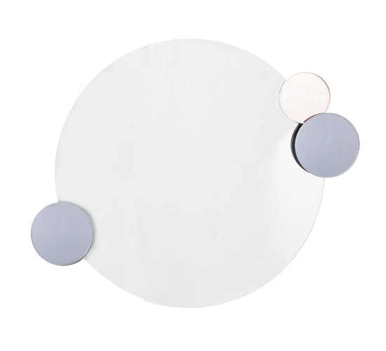 ZINNIA DIA460 MIRROR WITH IRON FRAME (#)