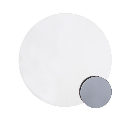 ZINNIA DIA380 MIRROR WITH IRON FRAME (#)