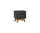 MANDO SIDE TABLE OAK/BLACK