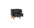 MANDO SIDE TABLE OAK/BLACK