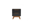 MANDO SIDE TABLE OAK/BLACK