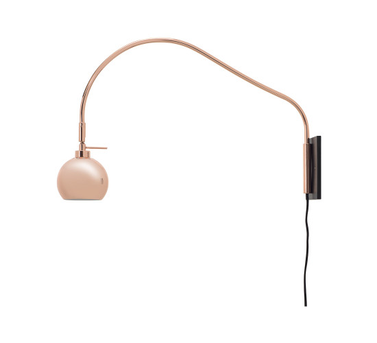 SLUG COPPER WALL LAMP