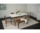 FOLTO 700 X 1200 + 300 EXT DINING TABLE 109/186