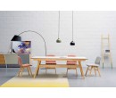 VALKO 2.0M DINING TABLE 112/161/112