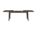 TORRELL 1000X1600+800 EXTENSION DINING TABLE 1804 (#)