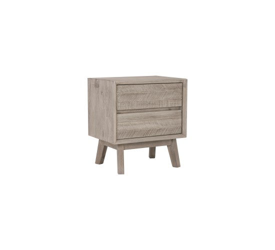MADRID BEDSIDE TABLE WITH 2 DRAWER 1808 (#)