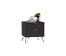 VOLOS SIDE TABLE WITH 2 DRAWER 808/172