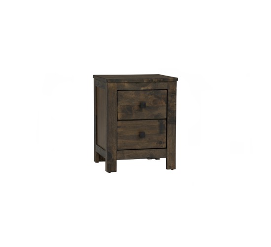 LEYTON BEDSIDE TABLE WITH 2 DRAWERS 1860