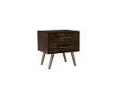 SIVAN BEDSIDE TABLE WITH 2 DRAWER 822/1809   (#)