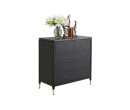 MICHALA LOW CABINET C90 STONE TOP ESPRESSO CANYON DARK EMP