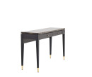 MICHALA CONSOLE CS120 STONE TOP ESPRESSO CANYON DARK EMP