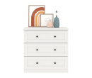 MONETA DRAWER CABINET CW80 WHITE