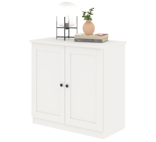 MONETA LOW CABINET C80B WHITE (PRE ORDER : 20 DAYS...