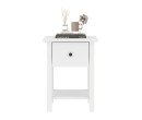 MONETA NIGHT TABLE NT45 DE02 1DW WHITE (PRE ORDER : 20 DAYS)