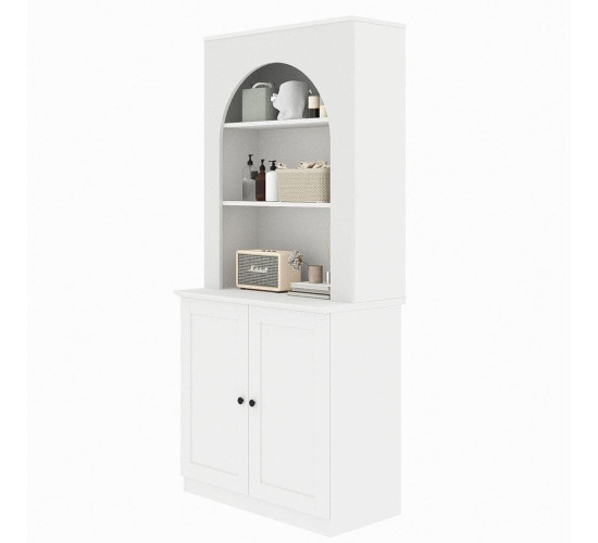 MONETA TALL CABINET CT80 DO ARCH WHITE (PRE ORDER ...