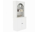 MONETA TALL CABINET CT80 DO ARCH WHITE (PRE ORDER : 20 DAYS)