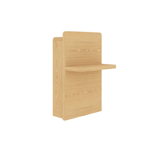 HAGI NIGHT TABLE NT50-DE01-NO BASE MONACO OAK