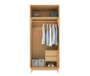 HAGI WARDROBE WO100-60-230 MONACO OAK