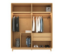 HAGI WARDROBE WO200-60-230 MONACO OAK