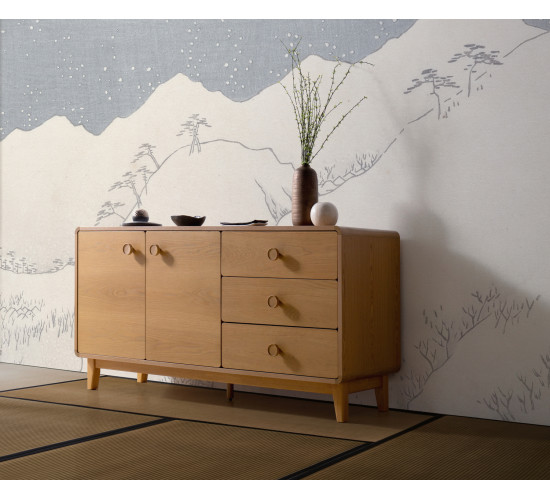 HAGI SIDEBOARD TV150 MONACO OAK