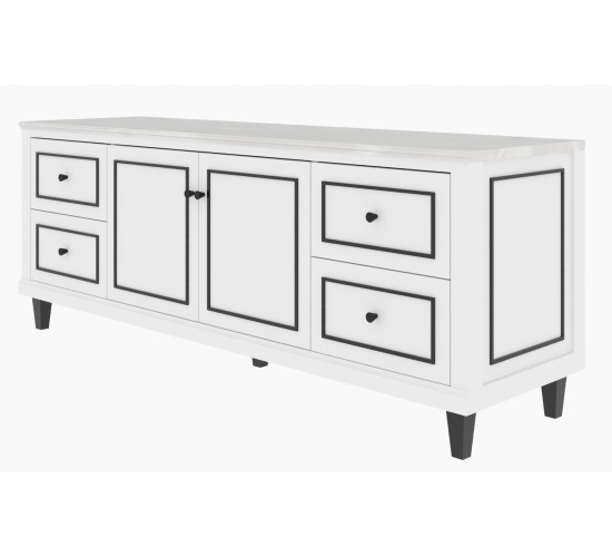 ETERNO SIDEBOARD TV180 SM WHITE AURORA