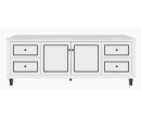 ETERNO SIDEBOARD TV180 SM WHITE AURORA