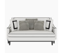 ETERNO SOFA WOOD LEG WHITE FABRIC-22143NIE 3S