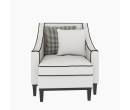 ETERNO SOFA WOOD LEG WHITE FABRIC-22143NIE 1S