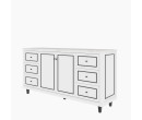 ETERNO LOW CABINET C180 SM WHITE AURORA