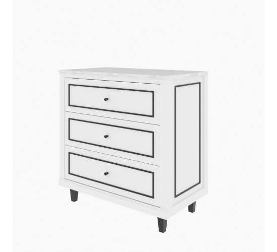 ETERNO LOW CABINET C90-DW SM WHITE AURORA