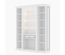 ETERNO SHOWCASE SC200 SM WHITE GLASS AURORA