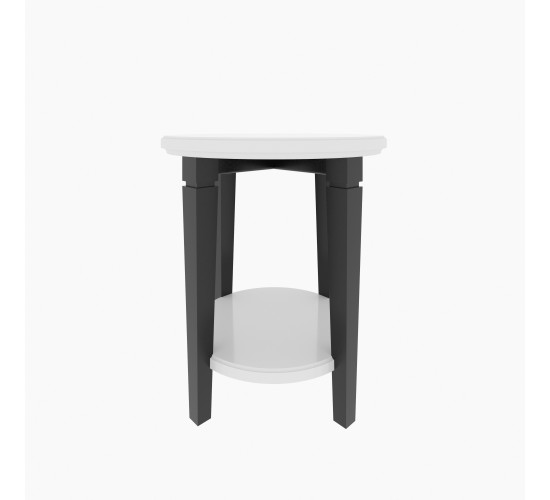 ETERNO END TABLE ET50 SM WHITE AURORA