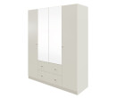 BLANCA WARDROBE WE-SC160-2DW C.COTTON MG CREAM MIRROR