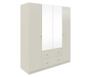 BLANCA WARDROBE WE-SC160-2DW C.COTTON MG CREAM MIRROR