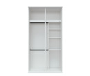 KEITH WARDROBE WSS120-60-230 SNW SQUARE MATT