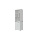 KEITH TALL CABINET CT60 BL SNOW WHITE SQUARE MATT