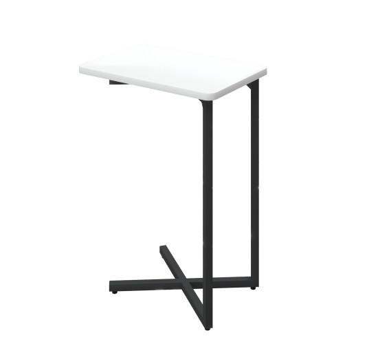 KEITH NIGHT TABLE NT30 BL SQUARE MATT SNW