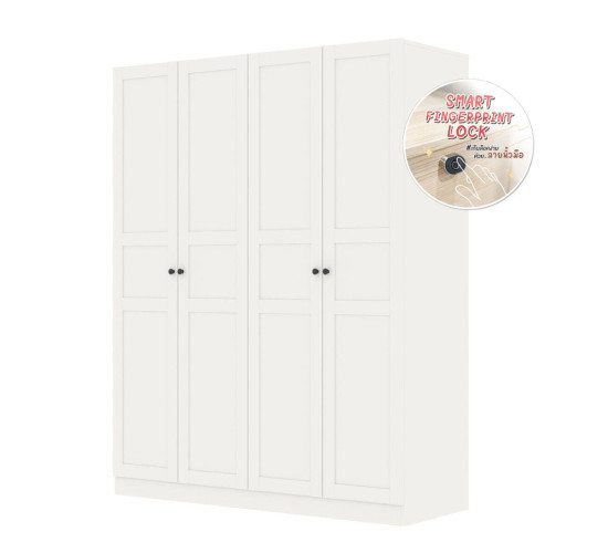 MONETA WARDROBE WE-SC160-200A FSLO WHITE (PRE ORDE...