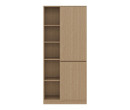 TIMBUR HIGH CABINET CT80 CASHEW OAK (PRE ORDER : 20 DAYS)