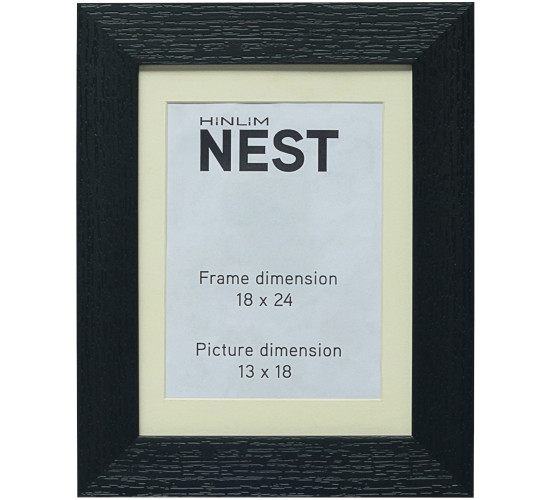 BLACK COLOUR BLANK PHOTO FRAME FOR 240X180