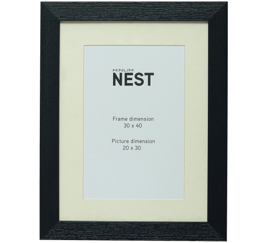 BLACK COLOUR BLANK HANGING PHOTO FRAME FOR 400X300