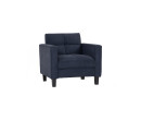 SIENTA 1 SEATER SOFA BLACK/3506