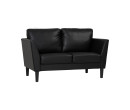 GHIBLI 2 SEATER SOFA BLACK/534