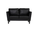 GHIBLI 2 SEATER SOFA BLACK/534